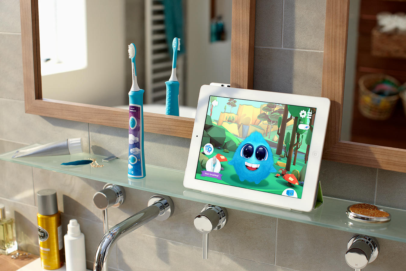 La nouvelle brosse à dents Sonicare For Kids facilite le brossage