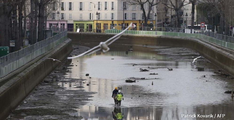 Canal St Martin AFP