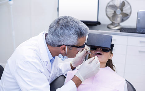 réalité virtuelle dentiste