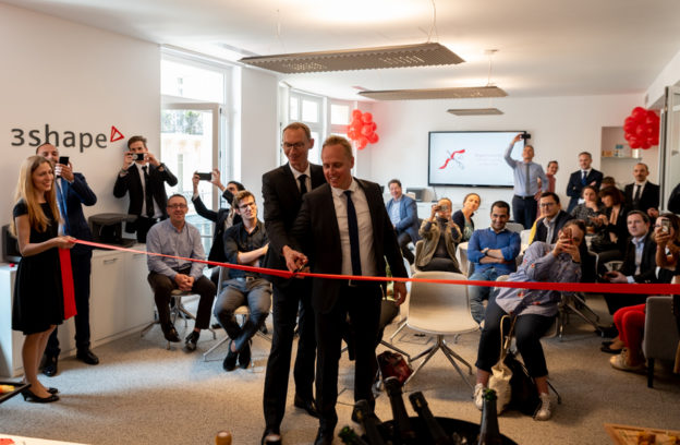 Inauguration locaux avec Nikolaj Deichmann et Morten Noerholm de 3Shape