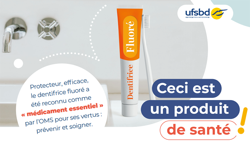 Dentifrice fluoré