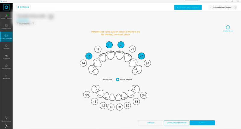 Module éclaircissement